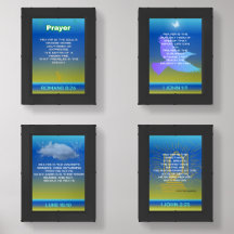 Poema de Oração de James Montgomery Wall Art Sets