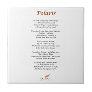Poema do Polaris no azulejo