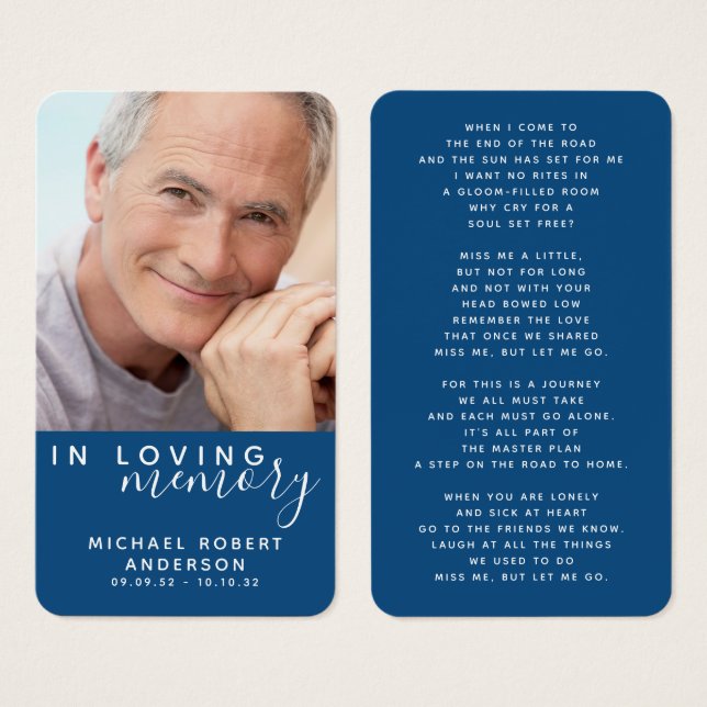 Poema Memorial De Amor (Frente & Verso)