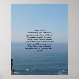 POEMA poster do Histórico Antigo na FOTOGRAFIA