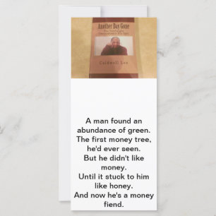 Poeta Caldwell Lee Limerick Card