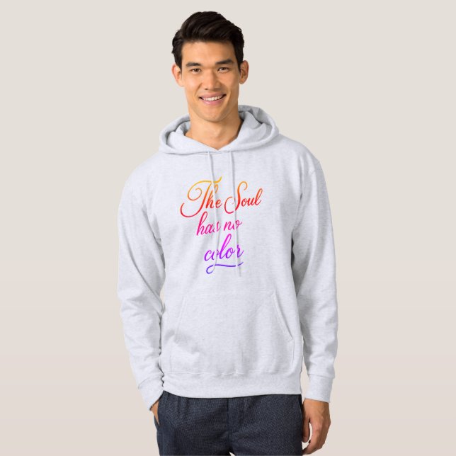 'Poetic Quotes Collection' Adult Pullover Hoodie (Frente Completa)