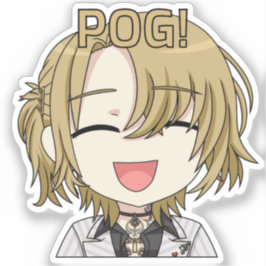 Pog! Adesivo Chibi - Arte de Fã de Luca Kaneshiro
