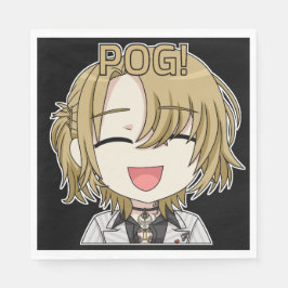 Pog! Guardanapos Chibi - Fanart de Luca Kaneshiro