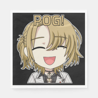 Pog! Guardanapos Chibi - Fanart de Luca Kaneshiro