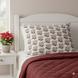 Poinsettia de Inverno Vintage Elegante