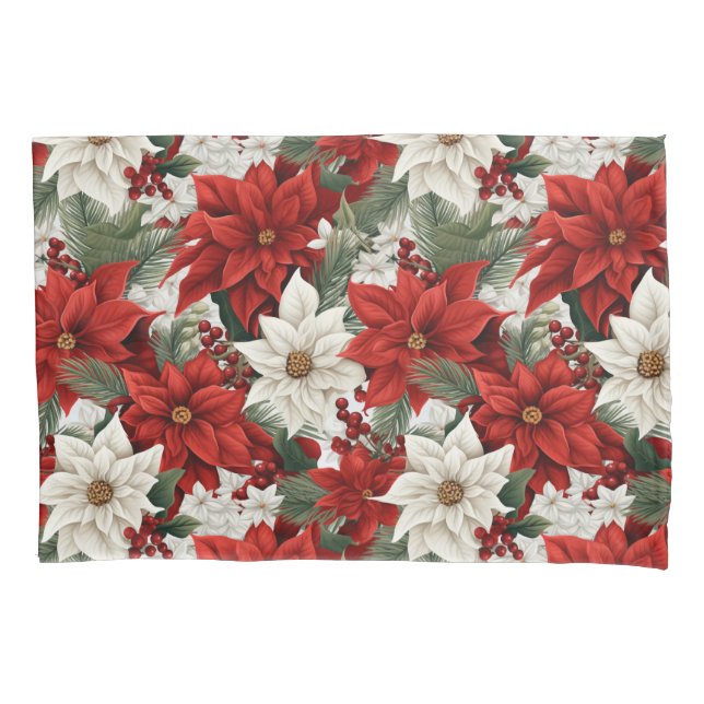 Poinsettia de Natal – Design Floral de Feriado (Frente)