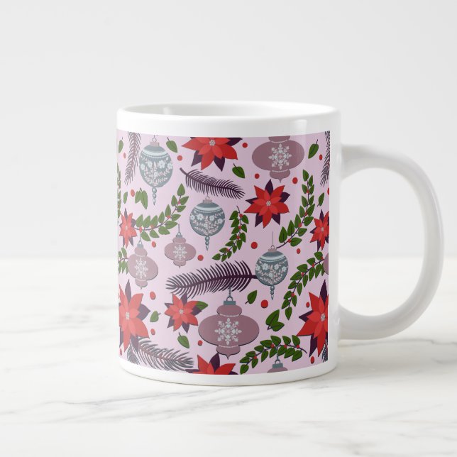 Poinsettia Festiva e Caneca (Direita)