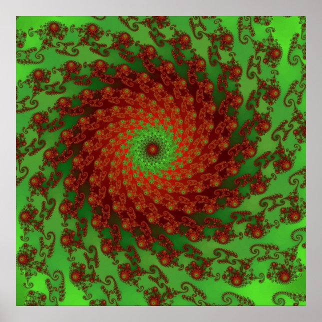 Poinsettia Poster (Frente)