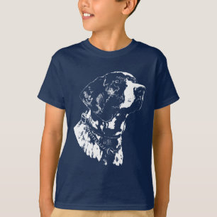 Pointer Dog Kid's Shirts Camisetas de cão de ponte