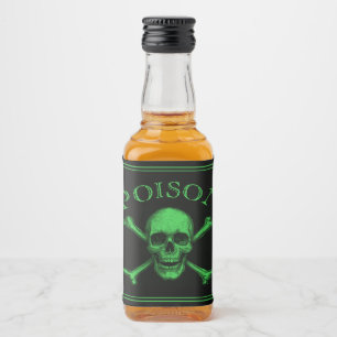 Poison Skull e Crossbones Halloween Design Impress