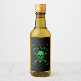 Poison Skull e Crossbones Halloween Design Impress