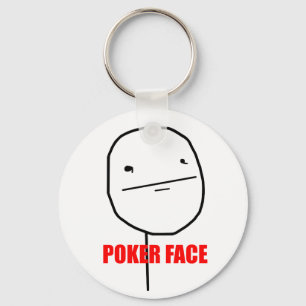 Poker Face - Chaveiro