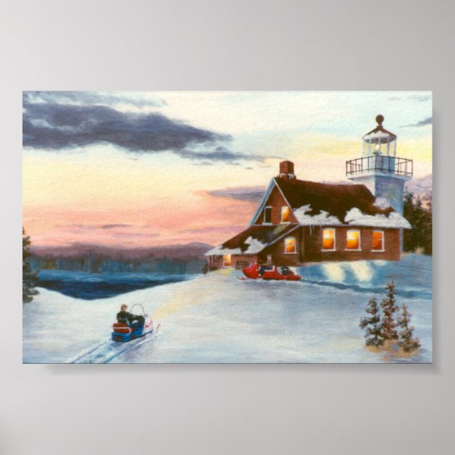 Polaris Sunset Poster (Frente)