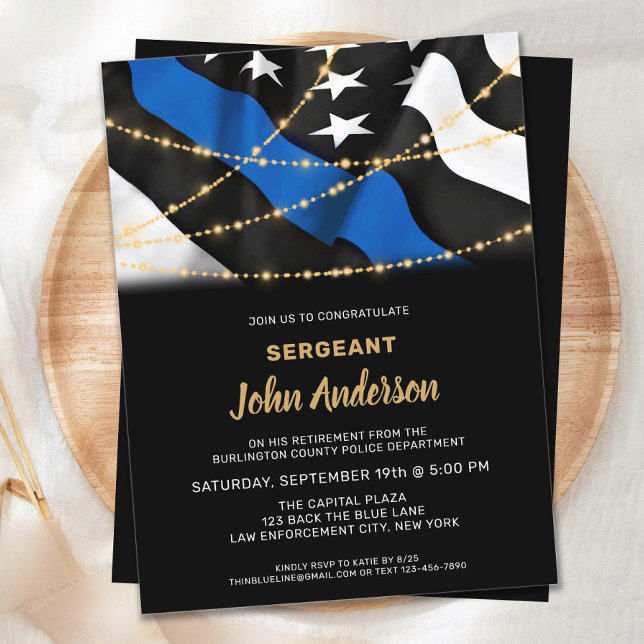 Polícia de aposentadoria do oficial de polícia orç (Criador carregado)