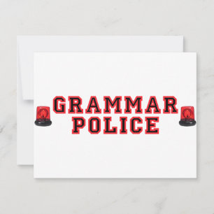 Polícia de Gramática