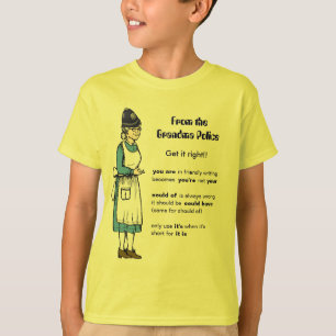 Polícia de Vovó - t-shirt infantil