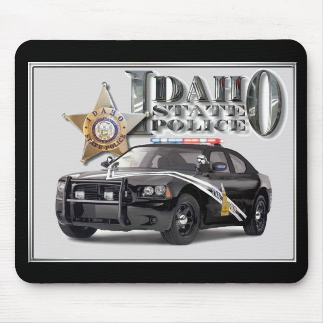 Polícia Mousepad do estado de Idaho (Frente)