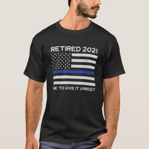 Policial aposentado 2021 Camisa - Cop G aposentado