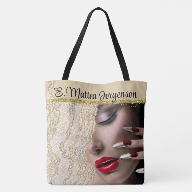 Policiar seu poço - VEJA DE VOLTA... Tote Bag (Verso)