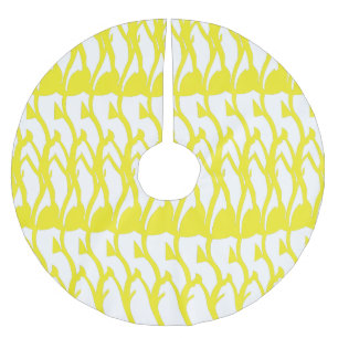 Poliéster saia para árvore de Natal