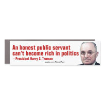Políticos Ricos São Crooks Harry Truman