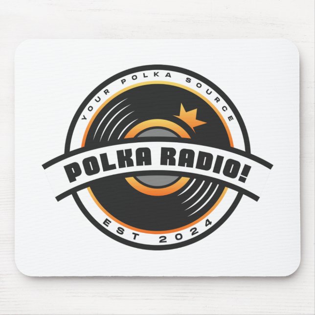 Polka Radio! Mouse Pad (Frente)