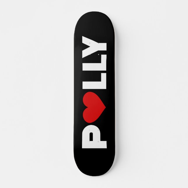 Polly Love Skateboard (Frente)