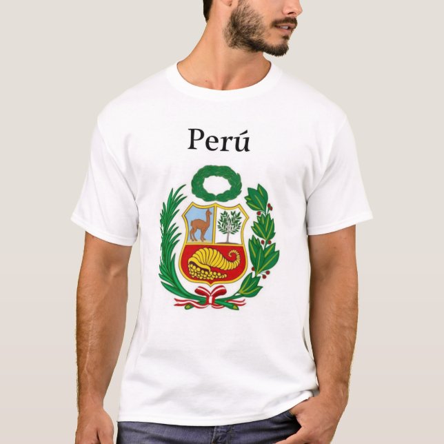 POlo con logotipo de Perú (Frente)