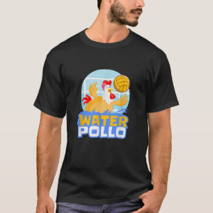 Polo de água Pun Engraçado Água Polo T Camisa