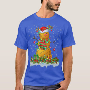 Polo de água Snowman Xmas lança luz Polo de água