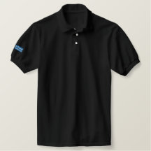 Polo de logotipo do centro Gándara bordado
