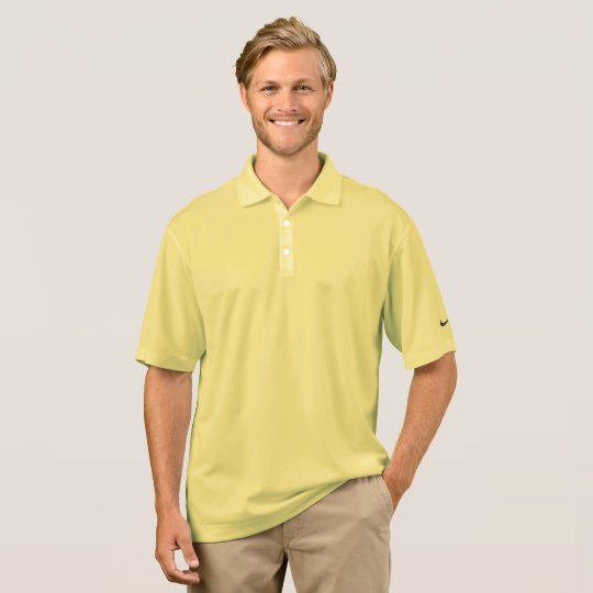 Camisa Polo Masculina Nike Dri-FIT Pique, Cornsilk