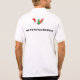 Polo Tshirt Proud to be Half Italian Half Moroccan (Verso)