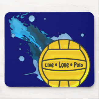 Polo vivo do amor - pólo aquático Mousepad