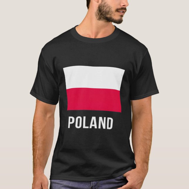 Polônia Sinalizador Camisa Polonesa (Frente)