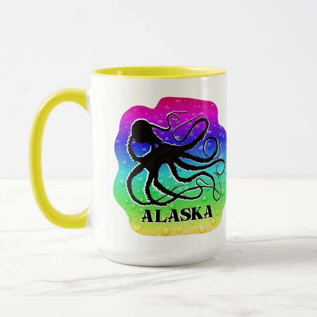 Polvo do arco-íris de Alaska - 15 onças. Caneca (Esquerda)