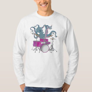 Polvo que joga cilindros - camisa