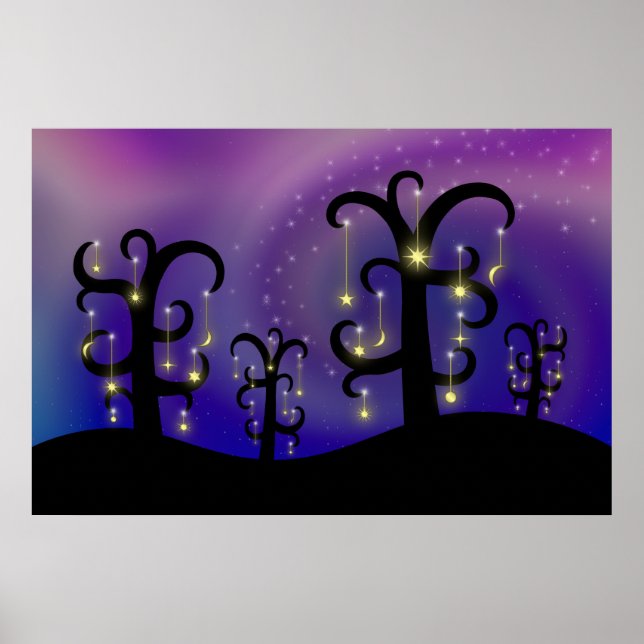 Pomar de Estrelas Impressão (Frente)