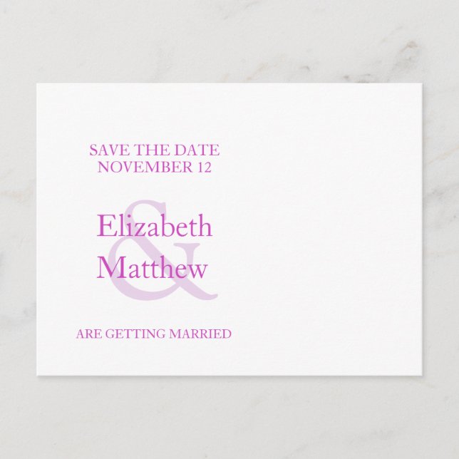 Pomar de flor pintada salvar o cartão de data (Frente)