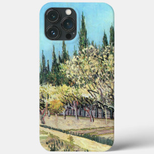 Pomar em Flor, Ladeado por Ciprestes de Van Gogh