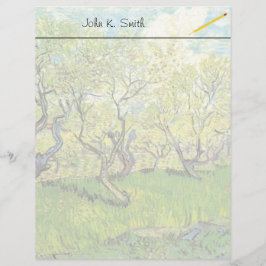 Pomar em Flor,Vincent van Gogh.