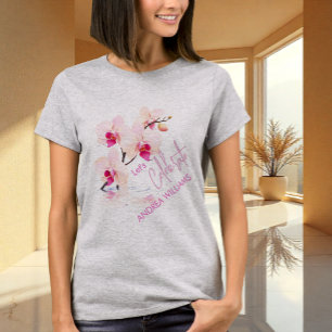 Pomar Flor Blossoms 60º Aniversário Nome T-Shirt