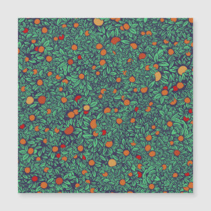 Pomar Rico: Padrão de Árvore Vintage.