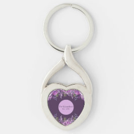 Pomares Místicos: Chaveiro de Êxtase Botânico Roxo