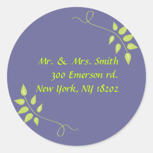 Pomba do selo da etiqueta da resposta do casamento