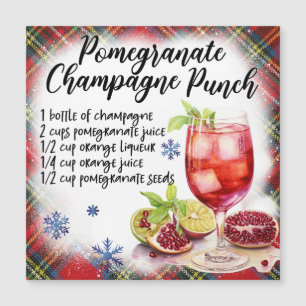 Pomegranato Champagne Placa Magnética