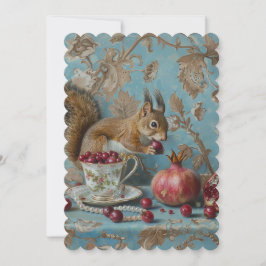 Pomegranato - Convite Plano: 12,7 cm x 17,8 cm