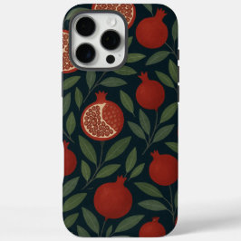 Pomegranato e Padrões de Folhagem