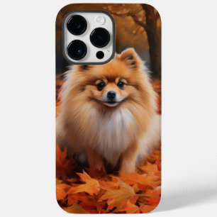 Pomerânia de Folhas de outono inspira queda